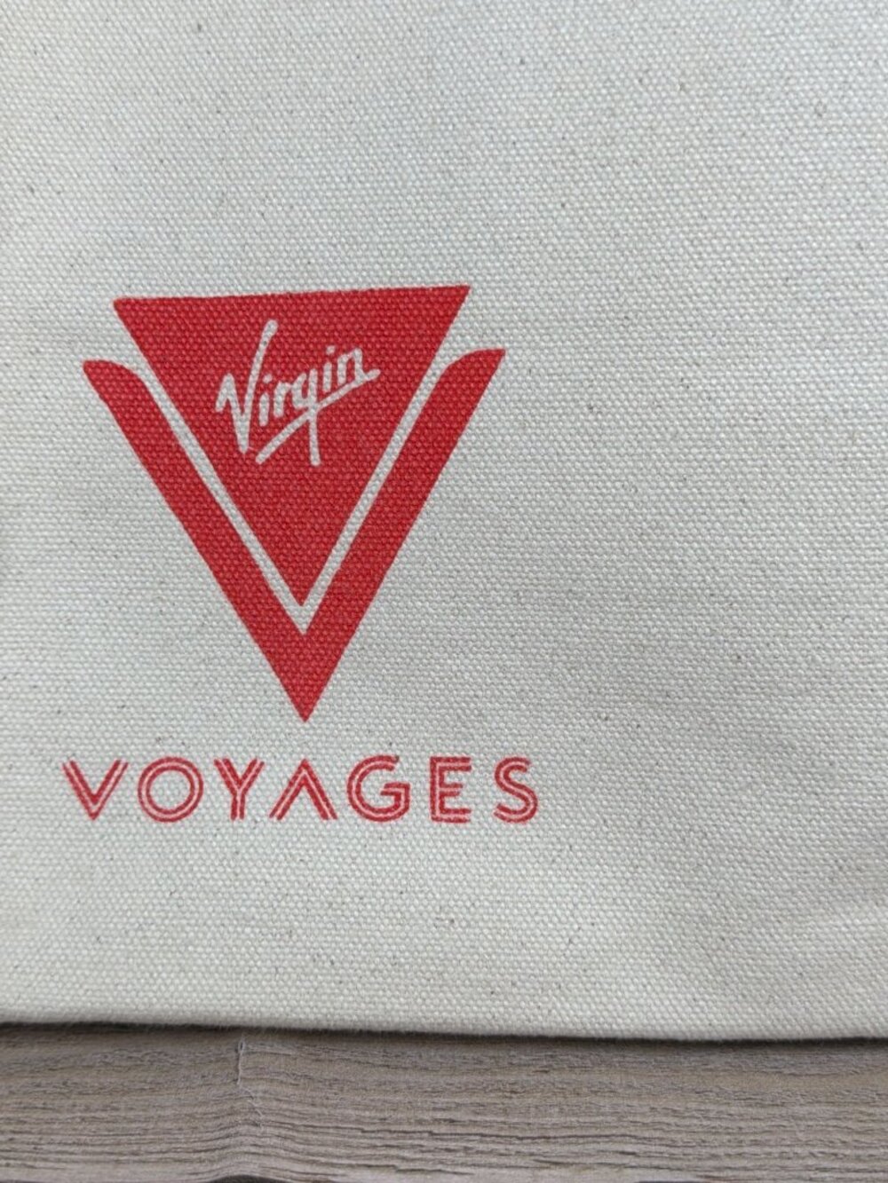 Official Exclusive Virgin Voyages Canvas Sailor Travel Tote Heavy Travel Bag - Picture 3 of 16